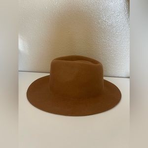 H&M 100% wool brown hat
